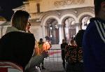 София - Великденска служба пред храм "Свети Александър Невски"