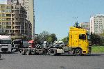 Бургас - протест на превозвачи