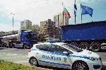Бургас - протест на превозвачи