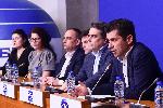 София - Пресконференция на Продължаваме промяната - Кирил Петков и Асен Василев