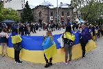 София - Шествие за военна помощ и солидарност с Украйна