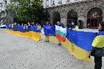 София - Шествие за военна помощ и солидарност с Украйна