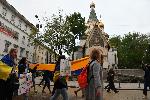 София - Шествие за военна помощ и солидарност с Украйна