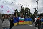 София - Шествие за военна помощ и солидарност с Украйна