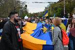 София - Шествие за военна помощ и солидарност с Украйна