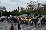 София - Шествие за военна помощ и солидарност с Украйна