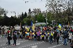 София - Шествие за военна помощ и солидарност с Украйна