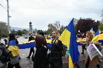 София - Шествие за военна помощ и солидарност с Украйна