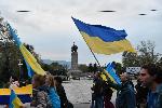 София - Шествие за военна помощ и солидарност с Украйна