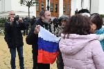 София - Шествие против изпращане оръжие за Украйна