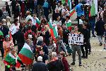 Протести пред и зад Народното събрание