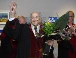 99-годишният Любен Зидаров получи почетното звание "Доктор хонорис кауза" на Художествена академия