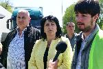 София - Протест на превозвачи