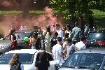 Дванадесетокласници празнуваха завършването си на Александър Невски