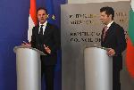 София - Министерски съвет - Марк Рюте и Кирил Петков