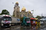 Варна - Протест на превозвачите.