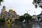 Варна - Протест на превозвачите.