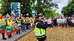 София - Протест на транспортните работници