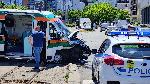 Кола и линейка се размазаха на столично кръстовище