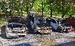 Три коли са опожарени тази нощ във Варна