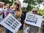 София - протест пред Министерството на транспорта