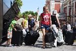 Варна - транспортиране на украински бежанци