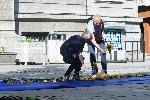 София - 100 метрово украинско знаме на Славейков