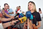 София – Пристигане на Силвия Аздреева