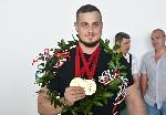 София - Вдигане на тежести - Посрещане на европейски шампиони