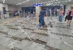 София - Наводнен вход на метрото