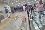 София - Наводнен вход на метрото