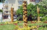 Приморско - Скулптури от дърво