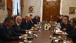 София - Президентът Румен Радев и канцлера на Федерална република Германия Олаф Шолц
