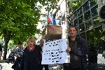Хора с увреждания протестират пред министерството на здравеопазването