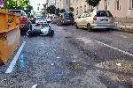 София - Катастрофа с мотор - Пострадал велосипедист