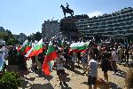 София - Парламент - Протест на Национално движение `Хан Кубрат` и на ДПС