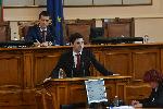 София - Парламент - Вот на недоверие - Правителство - Дебати