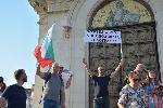 Демонстрация в подкрепа на правителството зад Парламента