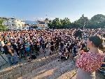София - Парламент - Демонстрация в защита на правителството