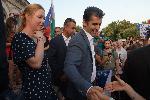 София - Демонстрация в подкрепа на правителството зад Парламента