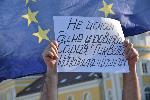София - Демонстрация в подкрепа на правителството зад Парламента