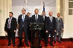 Възраждане дадоха брифинг преди заседанието на външната комисия