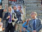 София - Парламент - Вот на недоверие - митинг в подкрепа на правителство