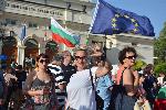 София - митинг в подкрепа на правителството 	
Демонстрация в подкрепа на правителството зад Парламента