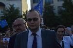 София - митинг в подкрепа на правителството 	
Демонстрация в подкрепа на правителството зад Парламента