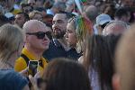 София - митинг в подкрепа на правителството 	
Демонстрация в подкрепа на правителството зад Парламента
