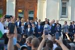 София - митинг в подкрепа на правителството 	
Демонстрация в подкрепа на правителството зад Парламента