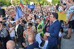 София - митинг в подкрепа на правителството 	
Демонстрация в подкрепа на правителството зад Парламента