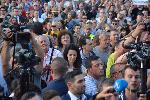 София - митинг в подкрепа на правителството 	
Демонстрация в подкрепа на правителството зад Парламента