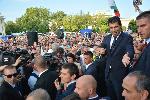София - митинг в подкрепа на правителството 	
Демонстрация в подкрепа на правителството зад Парламента